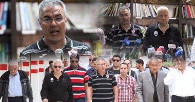 7 مشاهد من داخل معسكر الزمالك قبل موقعة بتروسبورت