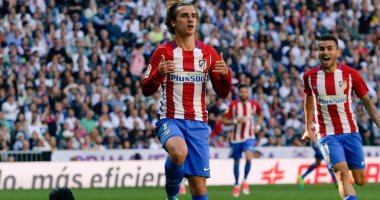 بالفيديو.. جريزمان يفتتح التسجيل لأتلتيكو مدريد فى شباك ليستر سيتي