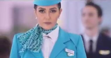 بالصور.. غادة عبد الرازق تشارك جمهورها بإطلالاتها فى مسلسلها "أرض جو"