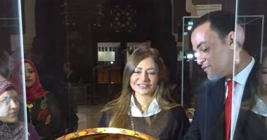 بالصور.. ليلى علوى تنشر لقطات زيارتها لمتحف الفن الإسلامى