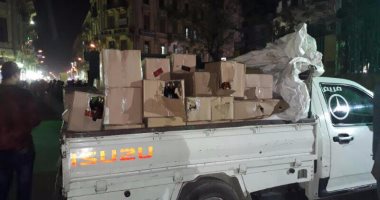 بالصور.. سقوط سائق بحوزته 3156 زجاجة خمور مجهولة المصدر فى الموسكى
