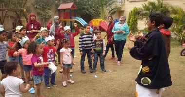 بالصور .. قصر الإبداع الفنى بـ 6 أكتوبر يحتفل بـ "بيوم اليتيم"  