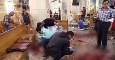 التحفظ على أشلاء انتحارى كنيسة طنطا داخل المشرحة لحين تحديد هويته
