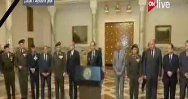 عمرو أديب يشيد بكلمة الرئيس السيسى على حادث تفجير كنيستى طنطا والإسكندرية