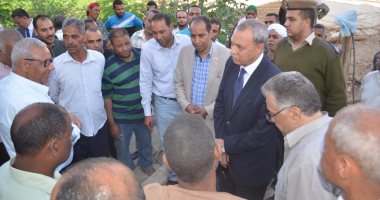 محافظ قنا ورئيس مجلس أمناء الجامعة الألمانية يتفقدان عدد من المنشآت الخدمية