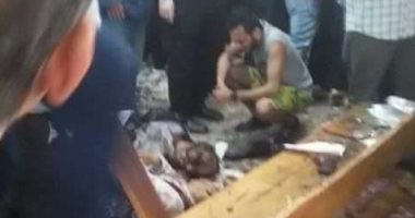 بالفيديو.. تداول اللقطات الأولى لآثار تفجير كنيسة مار جرجس بطنطا