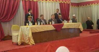 بالصور.. مدير أمن الجيزة يصل نادى الزراعيين لحضور احتفالية إعلان قرعة الحج