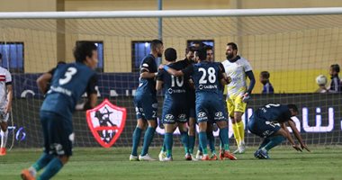 بالفيديو والصور.. "قاعود" يسجل هدف التقدم لإنبى فى مرمى الزمالك