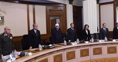 بالصور.. الحكومة: الدولة تحشد كافة إمكاناتها لاستكمال معركتها ضد الإرهاب