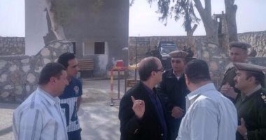 مساعد وزير الداخلية يتفقد تأمين الكنائس والنقاط الأمنية بالصعيد
