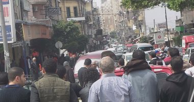  بدء صلاة الجنازة على العريف أمنية رشدى شهيدة تفجير كنيسة مار مرقس