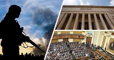 البرلمان يبحث عن العدالة الناجزة ويسعى لتعديل "الإجراءات الجنائية والكيانات الإرهابية".. التشريعية: تضمن سرعة التقاضى وتغلق باب تلاعب دفاع المتهمين.. عبدالمنعم العليمى: تعطى صلاحية للمحكمة لتنظيم سماع الشهود