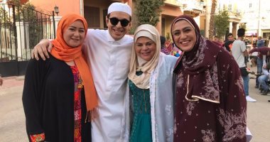 مصطفى شعبان يحتفى بماجدة زكى فى بوسترات "اللهم إنى صايم"