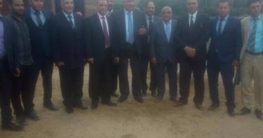 بالصور.. سامح عاشور يتفقد إنشاءات نادى محامين أبو زعبل