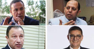 طبول الانتخابات تدق أبواب قطبى الكرة المصرية.. أحمد سليمان يعلن الترشح على منصب رئيس الزمالك.. وأيمن يونس يؤكد سأخوض المعركة نائباً.. وحسن حمدى يساند بيبو لرئاسة الأهلى.. وطاهر يؤكد: لا أخشى أحدا