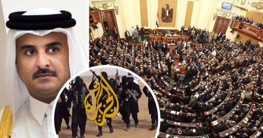 دولة "الريسيفر" وقناة الدم.. "الجزيرة" بوابة داعش فى المنطقة تذيع تقريرا عن فيديوهات التنظيم ضد جنود مصر.. رئيس "إعلام البرلمان": سنفضحها دوليا.. ووكيل "الاتصالات": سنبحث إصدار بيان رسمى يدين الدوحة