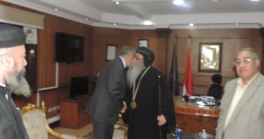 أسقف الفيوم  مصر ستظل آمنة بعظمة شعبها