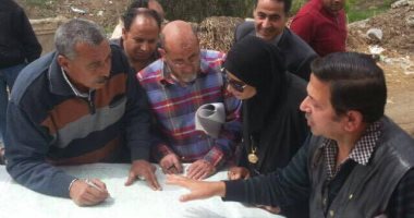 بالصور .. معاينة مواقع توصيل خط سكك حديد لعدد من قرى مركزى الحامول وبلطيم
