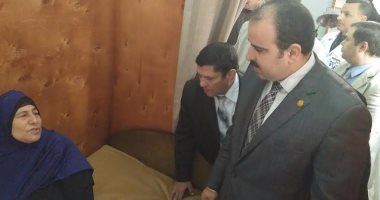 وكيل وزارة الصحة بالشرقية يفتتح وحدة علاج طبيعي بصافور 