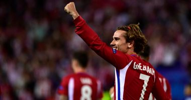 جريزمان يقود أتلتيكو مدريد للتقدم على ليستر بهدف فى الشوط الأول