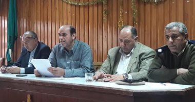 اجتماع طارئ بالقناطر الخيرية استعداداً لاعياد الربيع