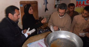 بالصور.. ضبط 600 كيلو فسيخ ورنجة وأسماك فاسدة بكفر الشيخ قبل شم النسيم