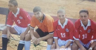 شيتوس ينشر صورة نادرة تجمعه بميدو وشريف إكرامى ومحمد محسن أبو جريشة 