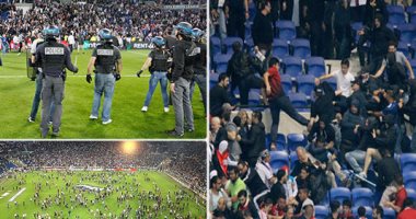    شغب الجماهير التركية يؤجل انطلاق لقاء ليون وبشكتاش باليوروباليج 