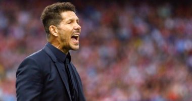 سيميونى يشيد بالفوز الصعب على ليستر سيتى بدورى الأبطال 