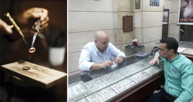 رحلة صناعة الذهب الكسر من يد المواطن إلى ورش ومصانع الصاغة.. البداية بتنقية المجوهرات القديمة بصهرها وبدء تشكيل المشغولات بعد إضافة الفضة والنحاس.. تحديد نوعية الأعيرة حسب نسب المعادن على"الأصفر"