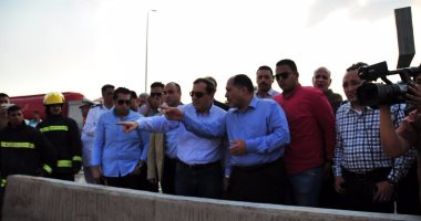 وزير البترول من موقع حادث التجمع: مخزون البوتاجاز آمن ويلبى احتياجات السوق