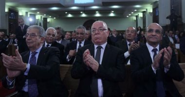بالصور.. حلمى النمنم من الكنيسة الإنجيلية: الشعب المصرى قوى بوحدته