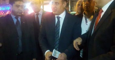افتتاح ميدان محطة الرمل وسط الاسكندرية عقب إنتهاء أعمال التطوير