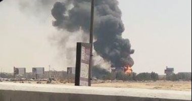 "المرور" تناشد المواطنين الابتعاد عن الطرق المؤدية لحريق خط غاز التجمع