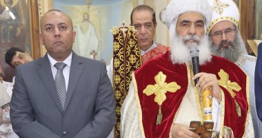 بالصور.. محافظ المنوفية ومدير الأمن يقدمان واجب العزاء فى شهداء الوطن