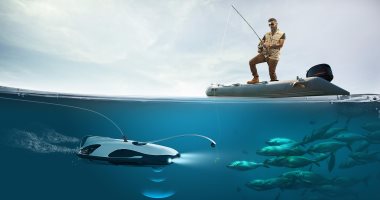 Power Ray غواصة ذكية جديدة لمساعدة الصيادين يمكن التحكم بها عن بعد