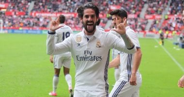 شاهد.. إيسكو يحرز هدف ريال مدريد الأول أمام إسبانيول فى الليجا