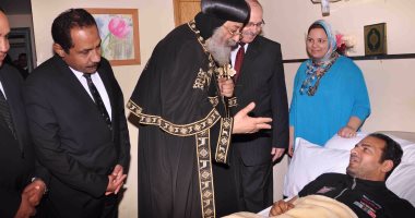 بالصور.. البابا تواضروس: الأعمال الغادرة لن تنال من نسيج الأمة المتلاحم