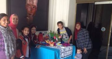 بالصور.. الأطفال يحتفلون بعيد شم النسيم بمتحف آثار الإسكندرية