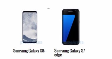 ايه الفرق؟.. مقارنة بين هاتفى جلاكسى S8 بلس وS7 إيدج