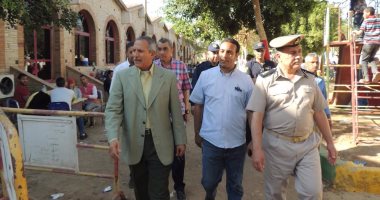  مدير أمن سوهاج ونائبه يتفقدان الخدمات الأمنية فى احتفالات شم النسيم