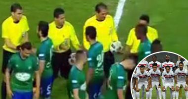 الحكم محمد فاروق يسلم اتحاد الكرة تقرير مباراة الزمالك والمقاصة