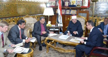 وفد أمريكى لوزير الأوقاف: الرئيس السيسى يعمل لإنقاذ العالم كله من الإرهاب