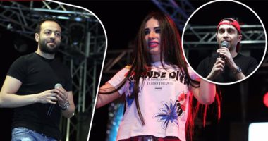 بالصور.. تامر عاشور وحسام حبيب ومروة نصر يتألقون فى شم النسيم بـ"الزهور"