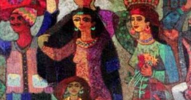  بالصور.. صلاح بيصار يحتفى بمرور مائة عام على مولد الفنان سيد عبد الرسول