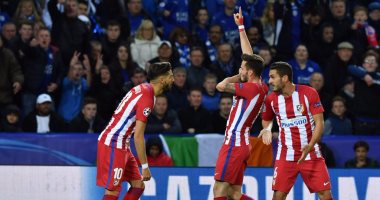 شاهد.. أتلتيكو مدريد يتأهل لنصف نهائى دورى الأبطال على حساب ليستر سيتى