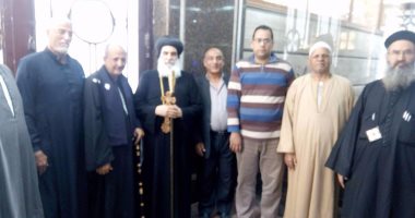 النقابة العامة للفلاحين تزور مطرانية المنوفية لتقديم واجب العزاء