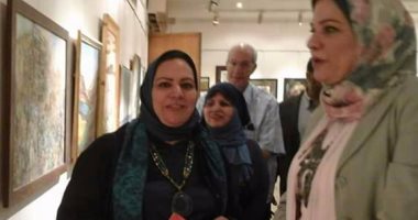 افتتاح معرض نوافذ الإبداع للفنانين الحاصلين على منح التفرغ
