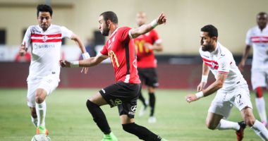 بالصور.. الزمالك يتقدم على الطلائع بهدف فى الشوط الأول