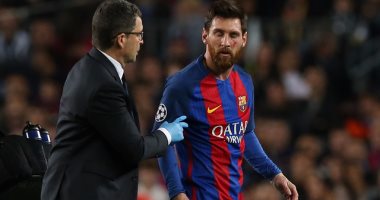 شاهد.. برشلونة يفشل فى اختراق دفاع يوفنتوس بشوط سلبى.. وإصابة ميسي